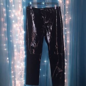 H&M Faux Leather Pants
